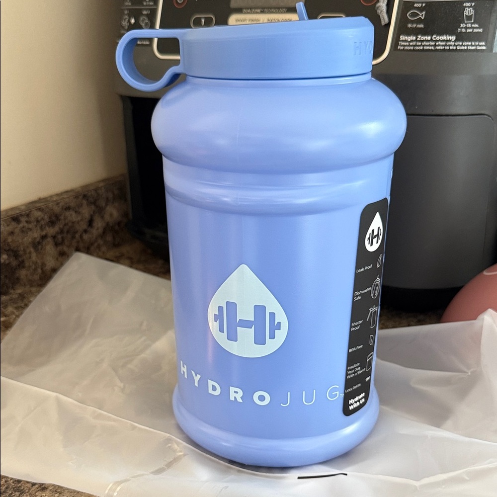 HydroJug Light Blue Water Bottle